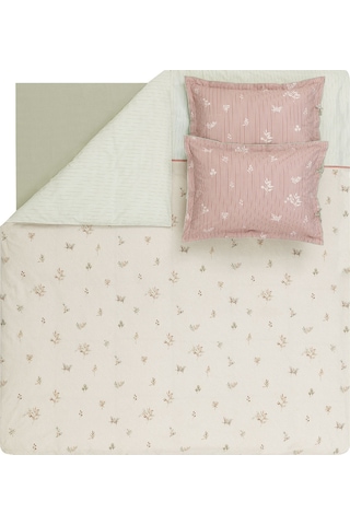 Yataş Bedding Teny Çift Kişilik %100 Pamuk Ranforce Nevresim Takımı - Bej