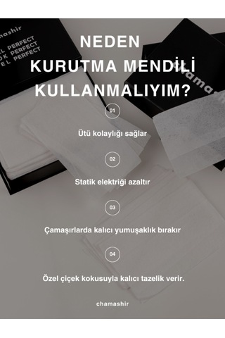 2'li Set Çamaşır Kurutma Mendili 40 Yaprak