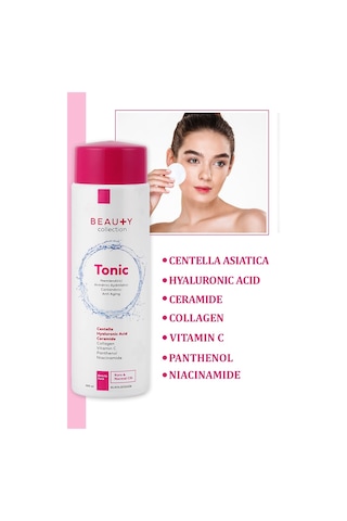 Beauty Collection Kuru ve Normal Ciltler için Temizleyici Tonik 200 ML