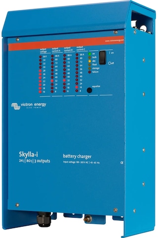Victron Akü Şarj Cihazı Skylla-i 24v 80a 230v Battery Charger 3 Çıkış Skı024080002
