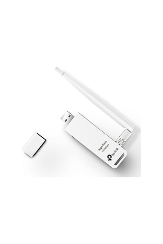 Tl-wn722n, N150 Mbps Yüksek Kazanımlı Kablosuz Usb Adaptör, 4dbi Ayrılabilir Anten
