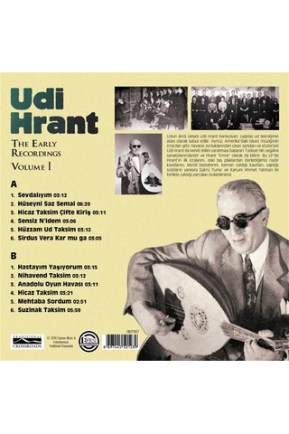 Udi Hrant - The Early Recordings Volume 1 Plak