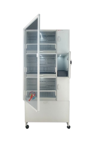 İstanbul Kafes Model 3Dy Pvc Kuş Dolabı
