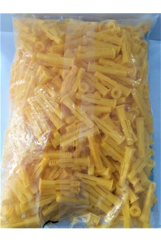 Plastik Sarı Roket Dübel 10Mm 500Adet
