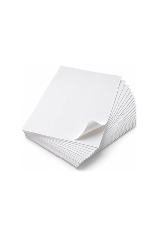 Inkjet Ve Laser Uyumlu Sticker Güçlü Yapışkanlı A4 Etiket Kağıdı Mat Yüzeyli 120gsm 50 Yaprak 10