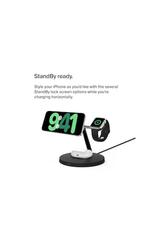 Belkin Boostcharge Pro Kablosuz 3'ü 1 Arada Şarj Cihazı Qi2 Iphon Diğer