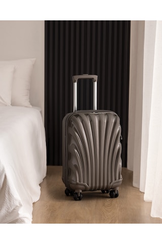 Madame Coco Huitre Valiz/bavul - Gri - Kabin Boy 8684427033876 Gri