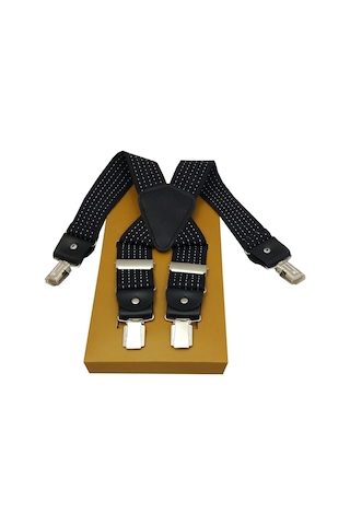 Kemer Dünyası 4 Klipsli Erkek Lüx Pantolon Askısı ( 4 Klipsli )
