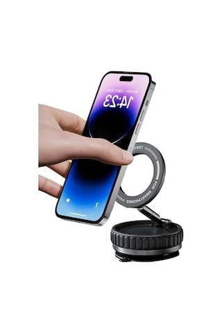 Süper Güçlü Vakumlu Manyetik Telefon Tutucu - Araç İçi Montaj 1