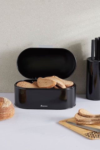 Karaca Dustin Ekmek Kutusu Black