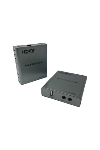 Novacom Nvc-kvm4k60m Cat6 60mt 2li Hdmı-usb-ır Extender