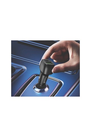 Ac-93 48w Pd 30w Çift Port Hızlı Araç Şarj Cihazı + Type-c Lightning Kablo