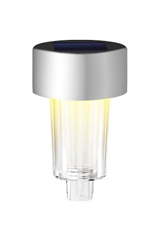 Powermaster Pm-26961 Metal Gövdeli Dc 5v Gün Işığı Solar Güneş Enerjili Balkon Havuz Bahçe Lambası 6'lı Paket