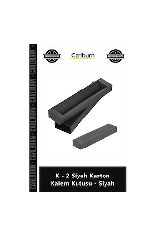 Özel Üretim Lüks Tasarım Şık Mukavva Ambalaj Promosyon K 2 Siyah Karton Kalem Kutusu Siyah Diğer