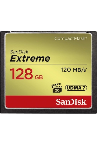 Sandisk Extreme Compact Flash SDCFXSB-128G-G46 128 GB CF Hafıza Kartı