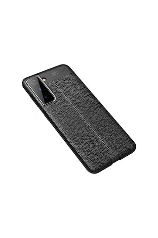 Newface Samsung Galaxy Uyumlu S21 Plus Kılıf Auto Focus Kapak Glblseme - 84 - Siyah Sıyah