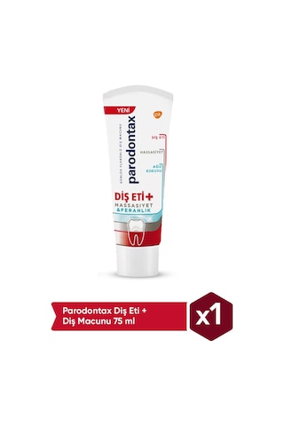Parodontax Diş Eti + Hassasiyet Ferahlık Diş Macunu 75 ML