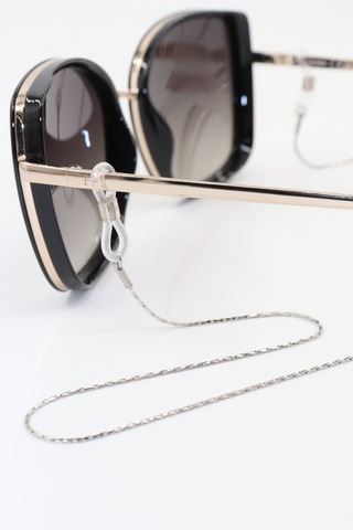 Çelik Gümüş Renk. Gözlük Zinciri. Özel Tasarım Steel. Gözlük İpi. Gözlük Askısı. Unisex Çok Renkli