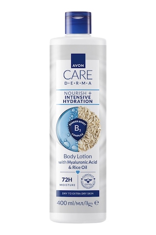 Avon Care Derma Besleyici + Yoğun Nemlendirici Hyalu Ronik Asit Ve Pirinç Yağı İçeren Vu Cut Losyonu 400ml