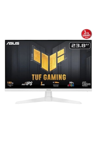 Asus Tuf Gaming Vg249q3a-w 23.8 İnç 180hz 1ms Full Hd Adaptive Sy
