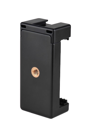 Suofeng Telefon Tutucu, İki 1/4" Vida Ve Soğuk Ayaklı Montaj, İphone Samsung Huawei Uyumlu, Tripod Monopod Uygun Siyah