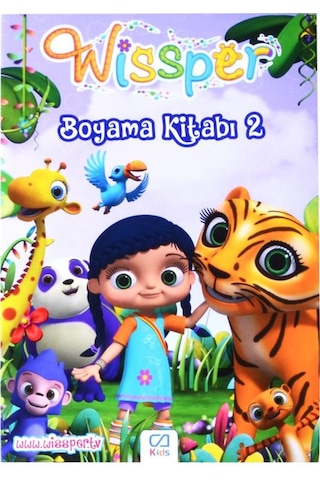 Wissper Çocuklar İçin Boyama Kitabı 2