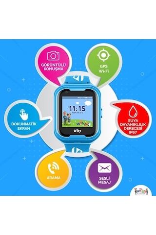 Wiky Watch 4G Görüntülü Konuşma Akıllı Çocuk Saati (Distribütör Garantili)