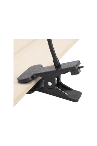 Maoyaya Usb Led Masa Lambası, Esnek Klipsli, Siyah Beyaz, Okuma Ve Çalışma Işığı Diğer