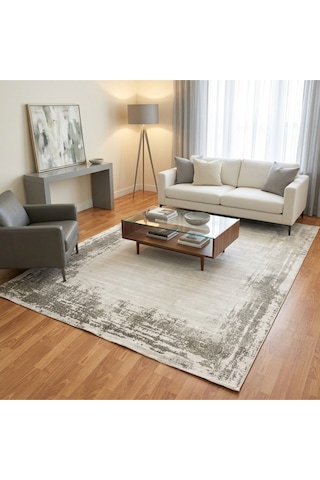 Gaudi 200 X 300 Bambu Yün Halı Gri