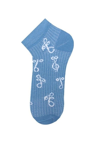 Brz Kids Müzik Temalı Erkek Çocuk Çorabı 3'Lü Set