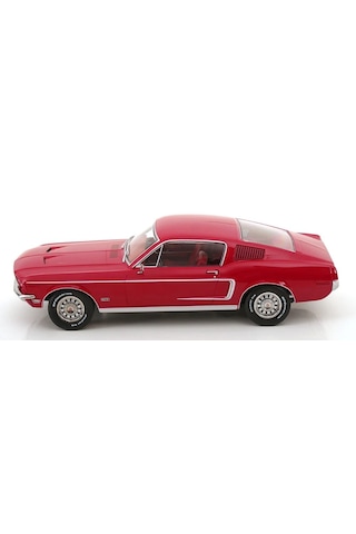 1:18 Kk Scale 1968 Ford Mustang Gt Fastback Kırmızı Model Araba