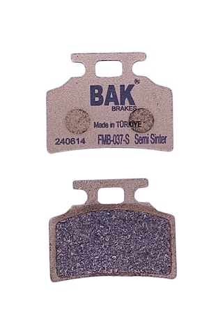 Bak Brakes Fmb-056-s. Yuki Kral Kr12, Sym Mıo 50,100 Ön Fren Balatası Yarı Sinter Kalite Fmb-056-s