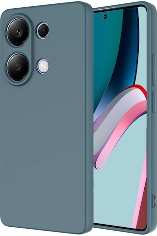 Ardemix Poco M6 Pro 4g Kılıf Mara Lansman Kapak - Koyu Yeşil Koyu Yeşil