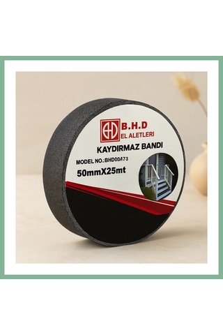 Bşkvirgo Kaydırmaz Bant 50mm X 25m Siyah Bsk2026