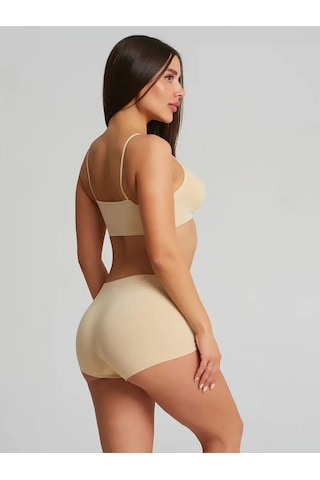Mistirik Moncorno Model Iz Yapmayan Sıkılaştırıcı Comfort Seamless Spor Boxer Ten Renk Ten