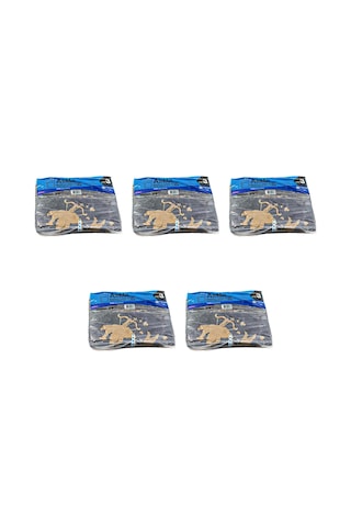 Arma Baskılı Mini Blok Poşet Torba No: 3 Siyah 5 x 100'lü 30 x 50 CM