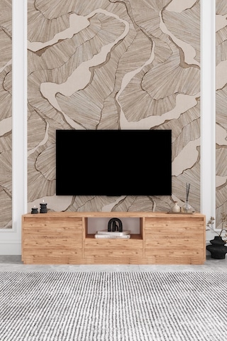 Vanguard 3 Kapaklı Tv Ünitesi 160 Cm - Atlantik Çam Atlantik Çam