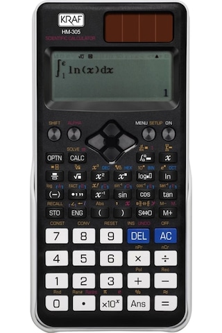 10+2 Hane 552 Fonksiyonlu Bilimsel Hesap Makinesi Hm-305 Diğer