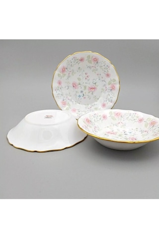 Spode England Springdale Antika Kase Seti 6 Lı 15 Cm