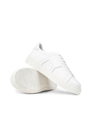 Deery Erkek Beyaz Hakiki Deri Sneaker Ayakkabı - 02002mbyzc01 Beyaz