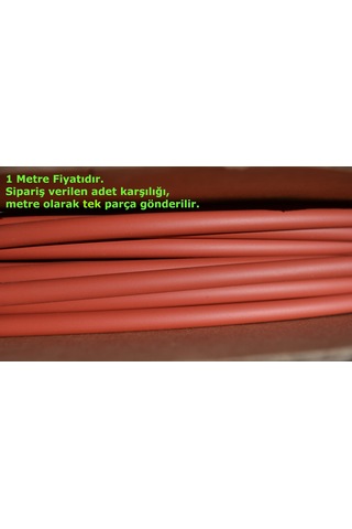 1 Metre 4,8mm Kırmızı Isı İle Daralan Makaron Kablo Izolasyon