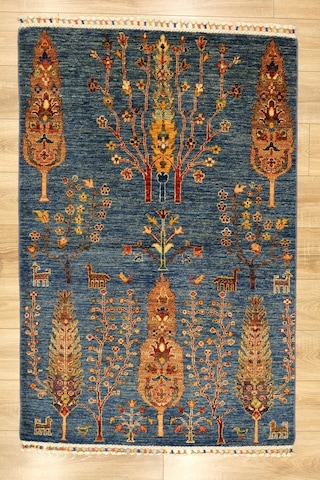 Şirvan Anatolia El Dokuma Yün Halı - Leh1170 Mavi