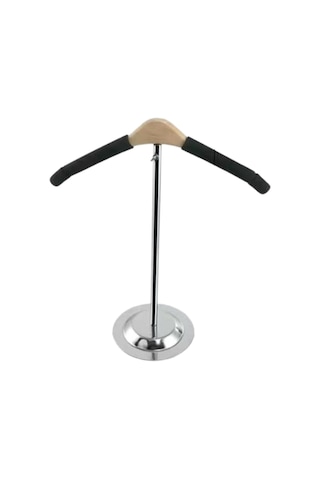 Homyl Giyim Standı T Şekilli Sağlam Uzunluk-38cm-siyah Siyah