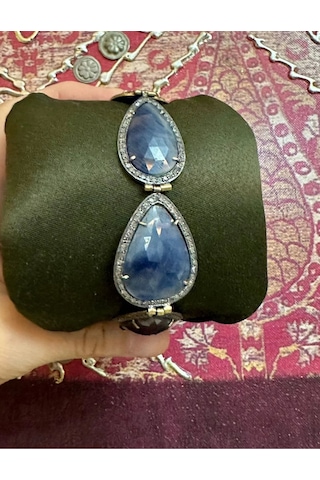 Slice Safir Elmas Bileklik