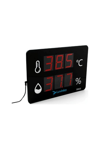 Luvinka Tr932 Duvar Tipi Dijital Termo & Higrometre 40cm Ekran