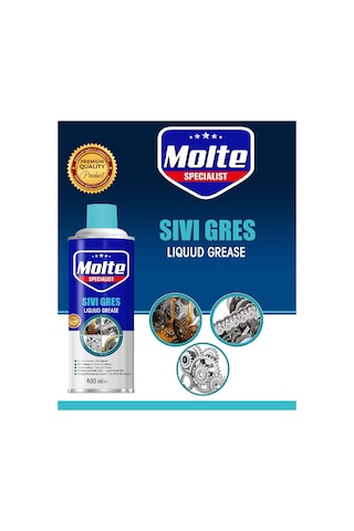 Molte Sıvı Sprey Gres Yağı 400 ML