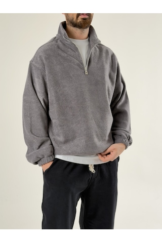 Cocopelli Erkek Gri Sweatshirt Coc2709 Gri