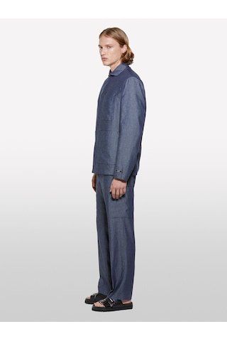 Sisley Keten Karışımlı Büzgü İpli Cepli Jogger Pantolon Erkek Mavi Pantolon - 325p4nzvsf05a Siyah