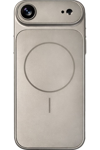 Apple iPhone 17 Air Uyumlu Kamera Korumalı Magsafe Wireless Şarj Özellikli Full Glass Arka Kapak