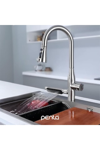 Penta Multi İçme Suyu Arıtma - Sprl.evye Bataryası Krom 1335 Krom